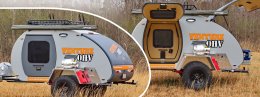 Название теардроп кемпера (teardrop camper) произошло от слова английского слова «tear», слеза