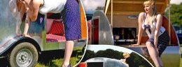 Впервые teardrop camper стали популярны в Америке 30-х годов ХХ века